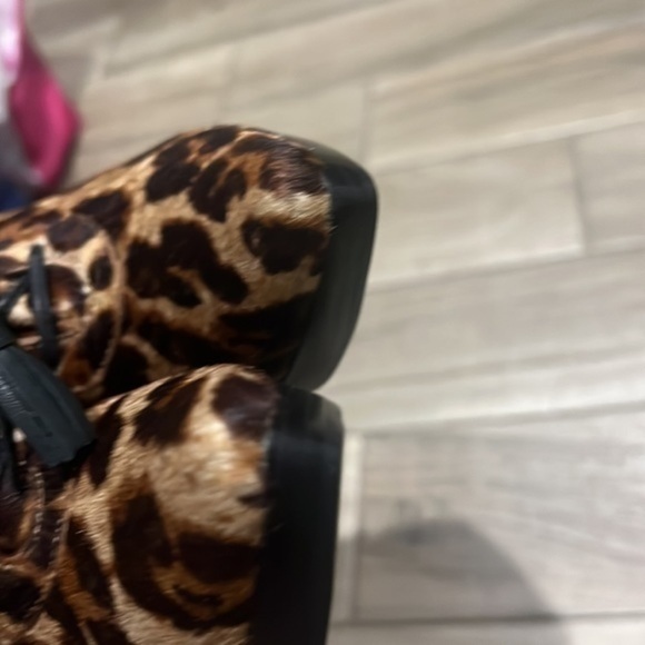 Steve Madden Leopard Print Ankle Boots - Picture 14 of 14